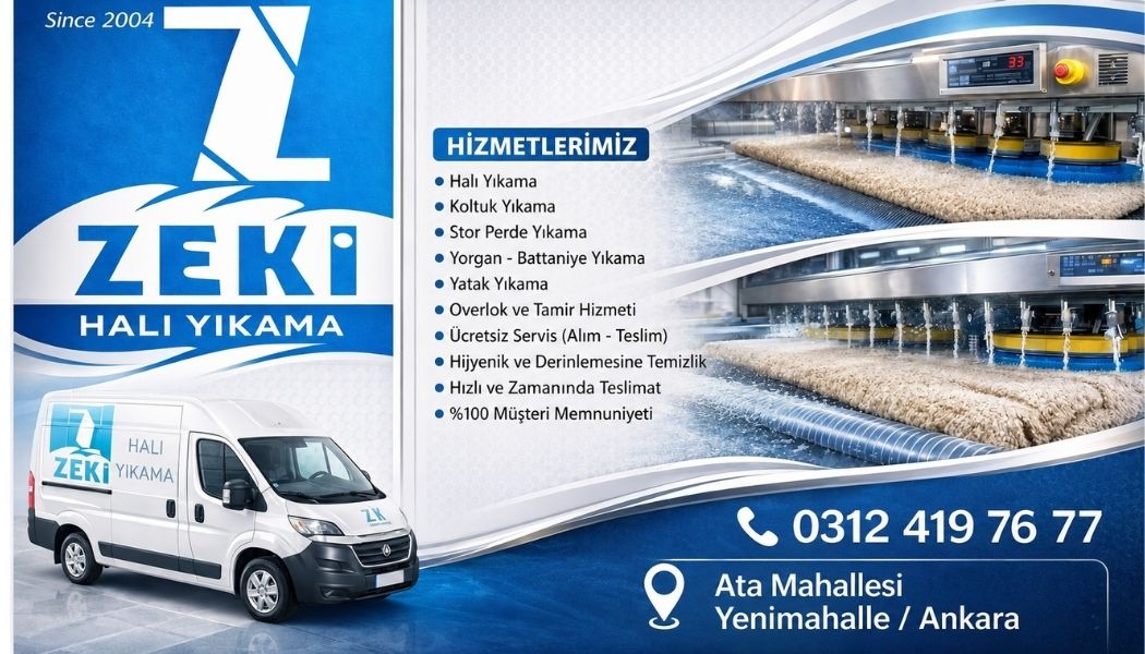 Yenimahalle Ata Mahallesi Halı Yıkama