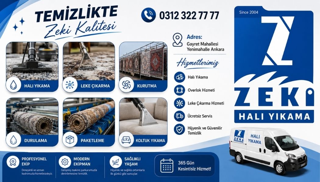 Gayret Mahallesi Halı Yıkama
